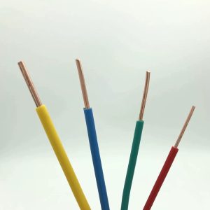 IEC60227 H07V-U H05V-U BV BVR Cable Single Core Solid or Stranded Copper Conductor PVC Insulated Non-sheath Cable 300/500V 450/750V