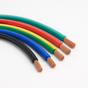 LSZH Flame Retardant & Fire Resistant H07Z1-U BVR Cable Single Core Solid XLPE Insulated Non-sheath Cable 450/750V