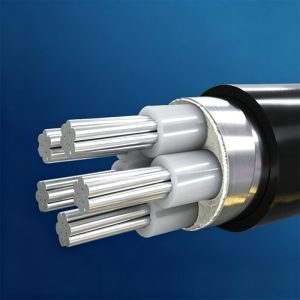 YJLV22c Power Cable  LSZH Flame Retardant XLPE Insulated Polyolefin Sheathed  0.6/1kV